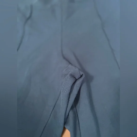 Philosophy Plus Sz XL Vibrant Blue Elastic Stretch Waist Capri Gaucho Pants - Picture 8 of 8